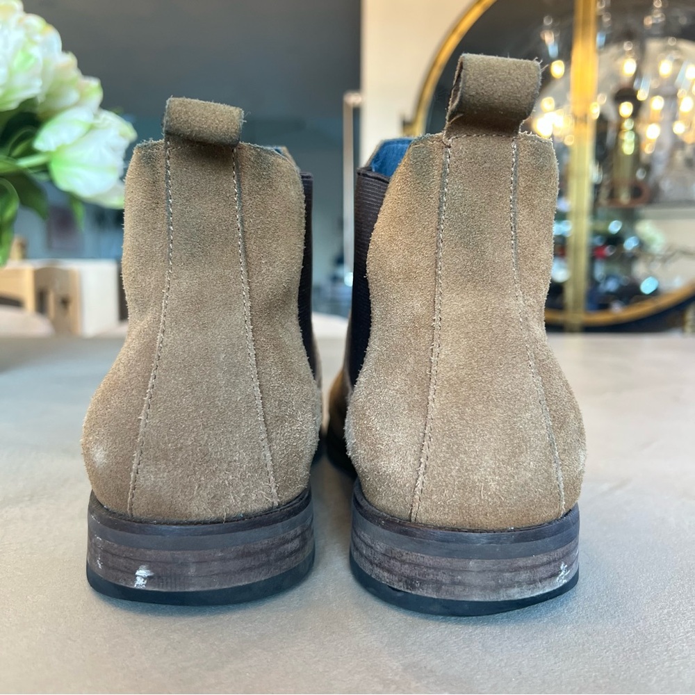 BLAKE MCKAY York Chelsea Boots in Light Brown Suede Size 8 - Picture 6 of 8